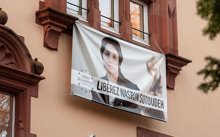 La France adresse son soutien à Nasrin Sotoudeh