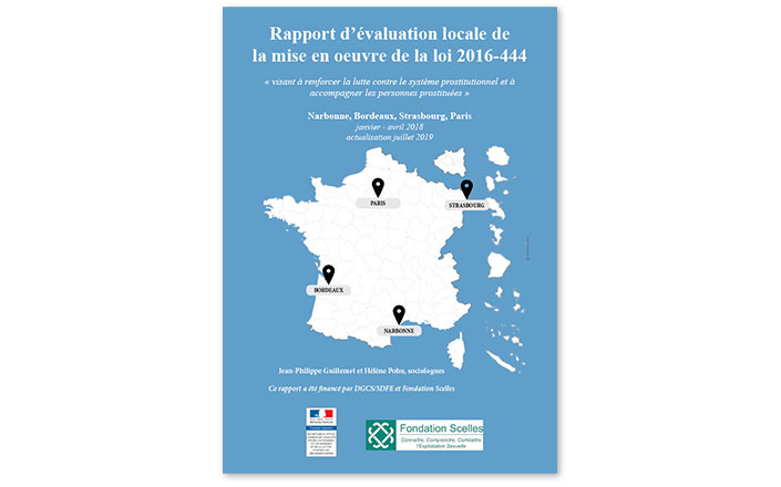 Rapport d’évaluation locale de la mise en oeuvre de la loi visant à renforcer la lutte contre le système prostitutionnel et à accompagner les personnes prostituées : Narbonne, Bordeaux, Strasbourg, Paris