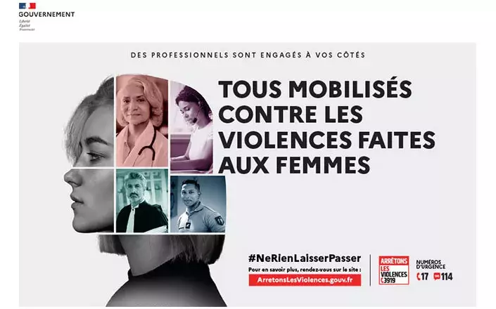 Tous mobilisés contre les violences faites aux femmes