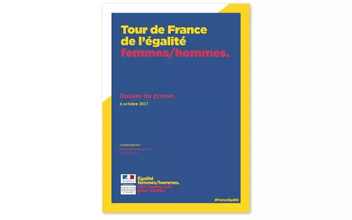 Tour de France de l'égalité femmes-hommes : dossier de presse